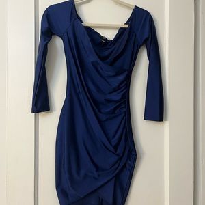 Blue Windsor Dress
